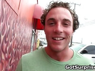 Sexy twinksage homo sucks big penis like a pro through gloryhole