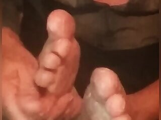 macho feet massage show dick